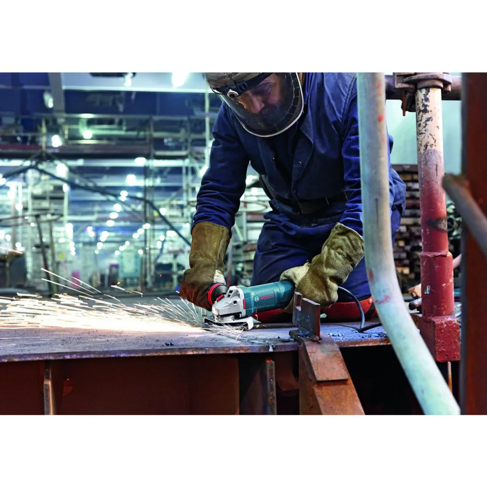 Factory Reconditioned Bosch 13 Amp 5 in. High-Performance Corded Angle Grinder