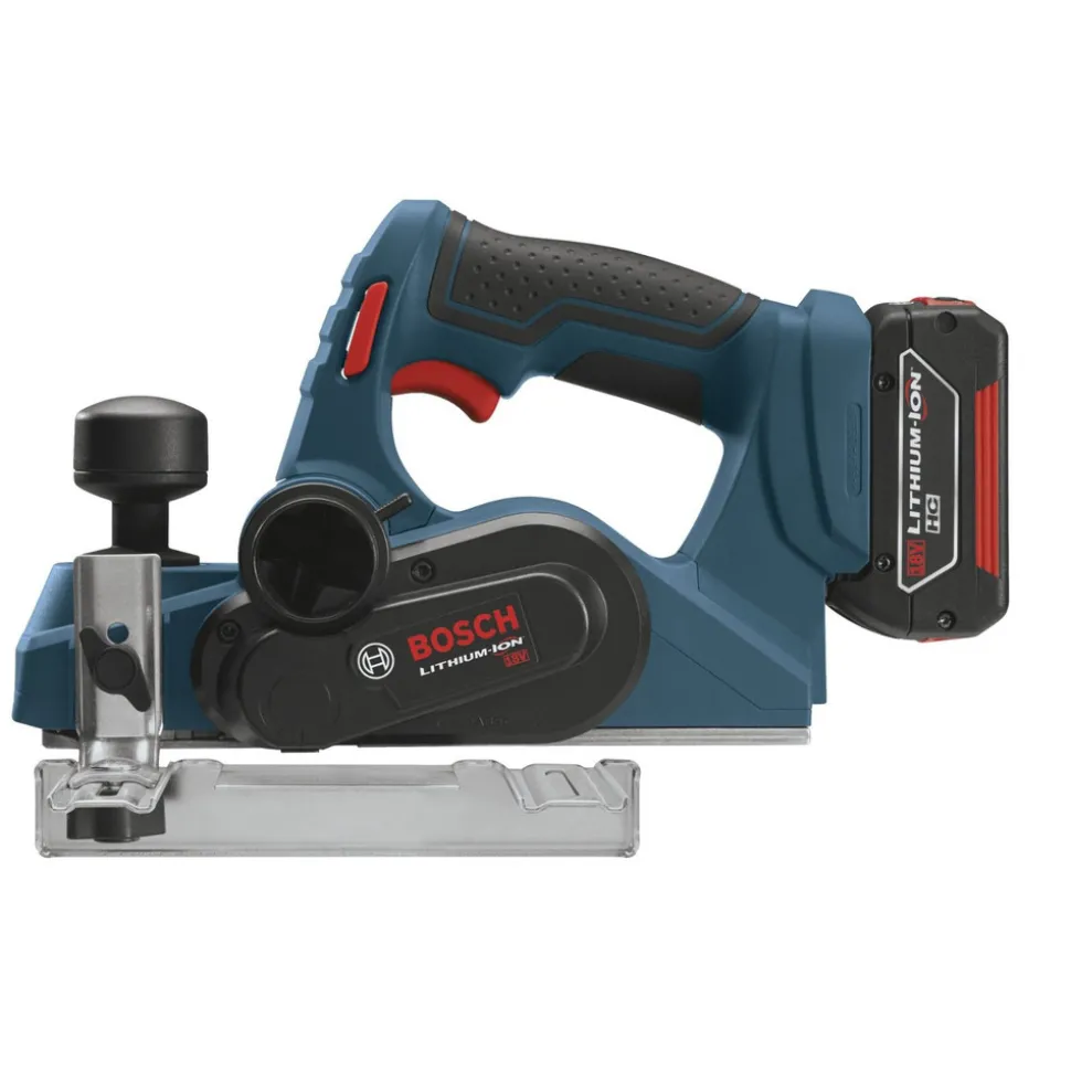 Factory Reconditioned Bosch 18V Lithium-Ion 3-1/4 in. Cordless Planer Kit (3 Ah)