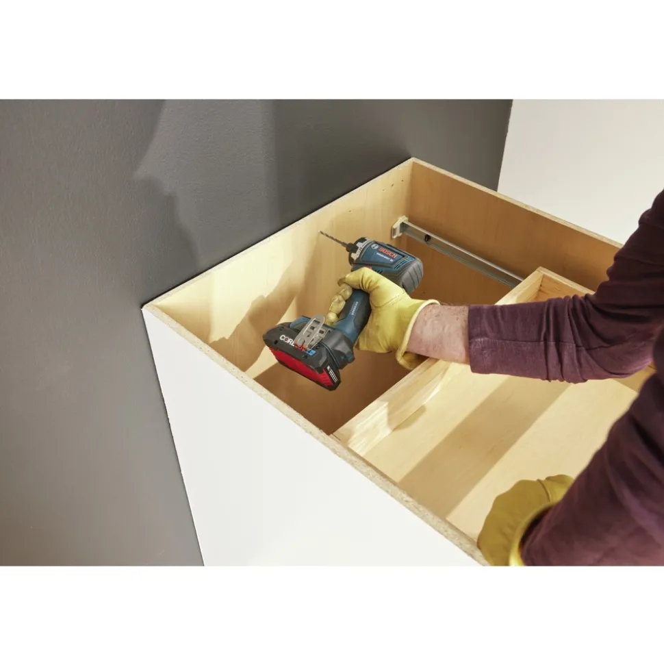 Factory Reconditioned Bosch 18V Brushless Lithium-Ion Cordless 5-In-1 Flexiclick System Drill Driver with 2 Batteries (4 Ah)