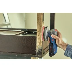 Factory Reconditioned Bosch 18V Brushless 5 in. Cordless Random Orbit Sander Kit (4 Ah)