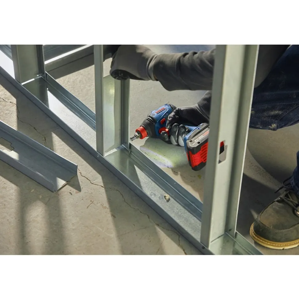 Factory Reconditioned Bosch 18V Brushless Lithium-Ion 1/2 in. Cordless Hammer Drill Driver and Bit/Socket Impact Driver/Wrench Combo Kit with 2 Batteries (8 Ah/4 Ah)