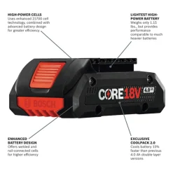 Factory Reconditioned Bosch 18V Brushless Lithium-Ion 1/2 in. Cordless Hammer Drill Driver and Bit/Socket Impact Driver/Wrench Combo Kit with 2 Batteries (8 Ah/4 Ah)