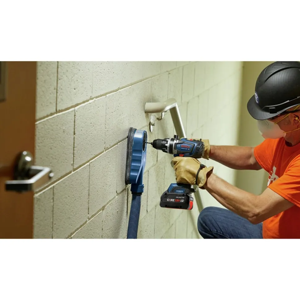 Factory Reconditioned Bosch 18V Brushless Lithium-Ion 1/2 in. Cordless Hammer Drill Driver and Bit/Socket Impact Driver/Wrench Combo Kit with 2 Batteries (8 Ah/4 Ah)