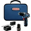 Factory Reconditioned Bosch 12V Max EC Brushless Lithium-Ion 3/8 in. Cordless Drill Driver Kit (2 Ah)