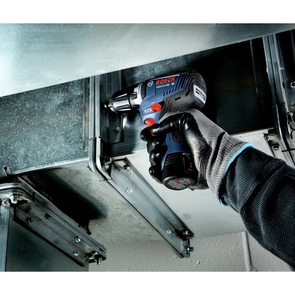 Factory Reconditioned Bosch 12V Max EC Brushless Lithium-Ion 3/8 in. Cordless Drill Driver Kit (2 Ah)