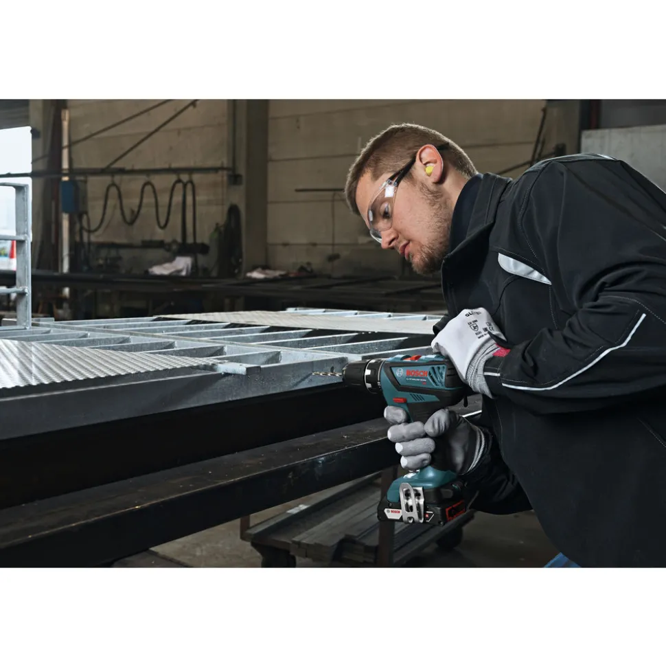 Factory Reconditioned Bosch 18V Lithium-Ion Cordless 4-Tool Combo Kit (2 Ah)