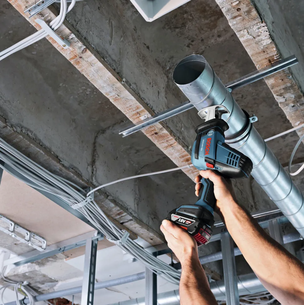 Factory Reconditioned Bosch 18V Lithium-Ion Cordless 4-Tool Combo Kit (2 Ah)