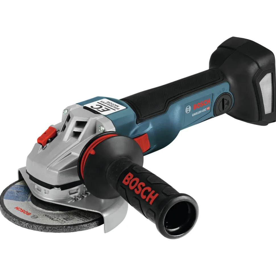 Factory Reconditioned Bosch 18V EC/ 4-1/2 in. Brushless Connected-Ready Angle Grinder (Tool Only)