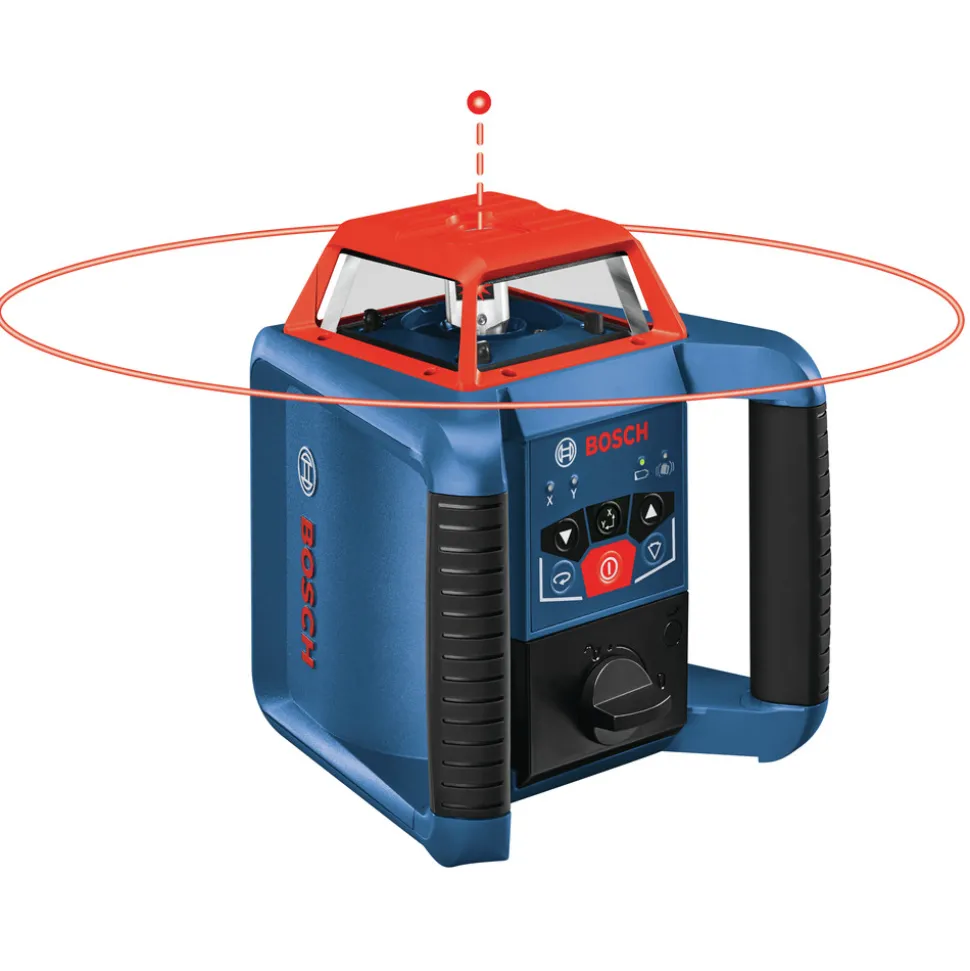Factory Reconditioned Bosch REVOLVE2000 Self-Leveling Horizontal/Vertical Cordless Rotary Laser Kit