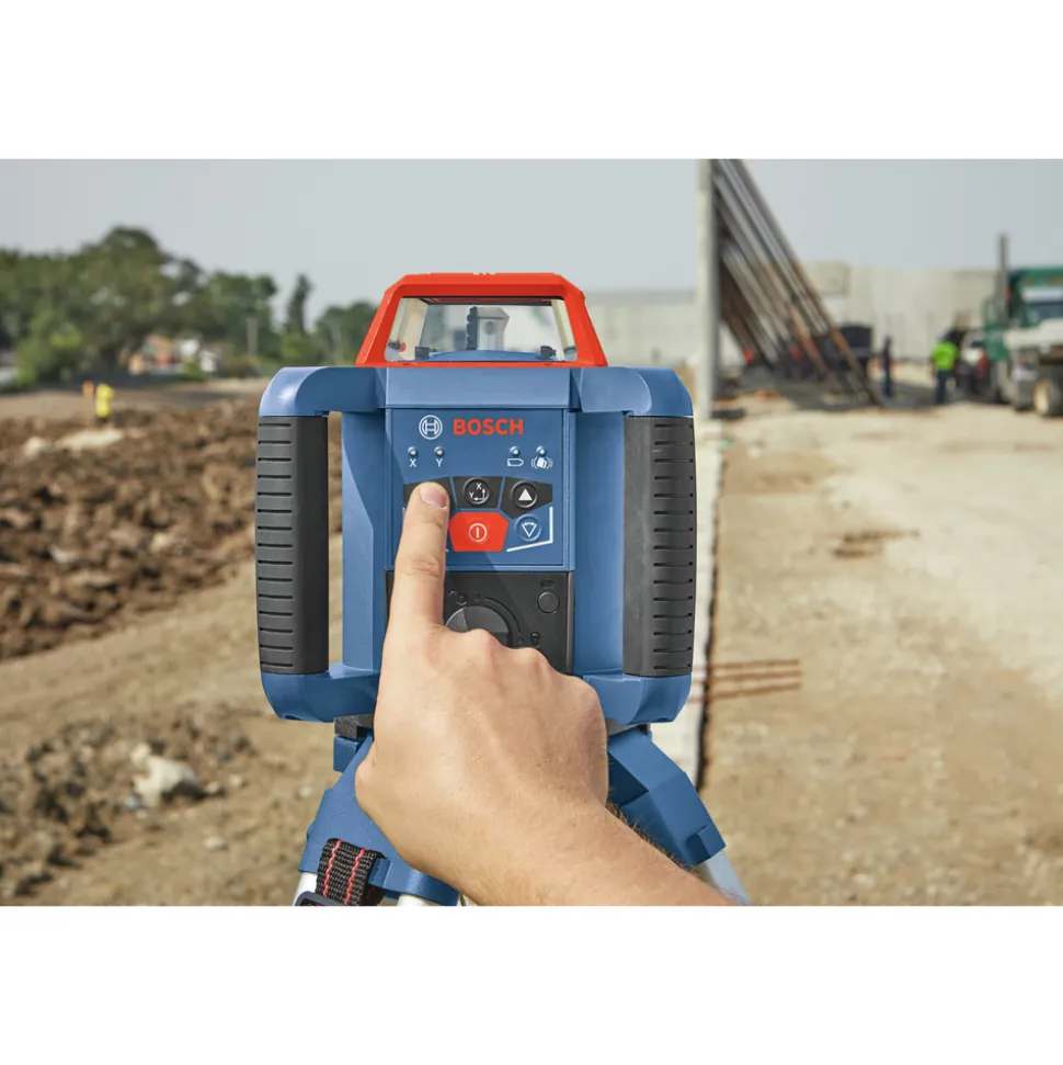 Factory Reconditioned Bosch REVOLVE2000 Self-Leveling Horizontal/Vertical Cordless Rotary Laser Kit