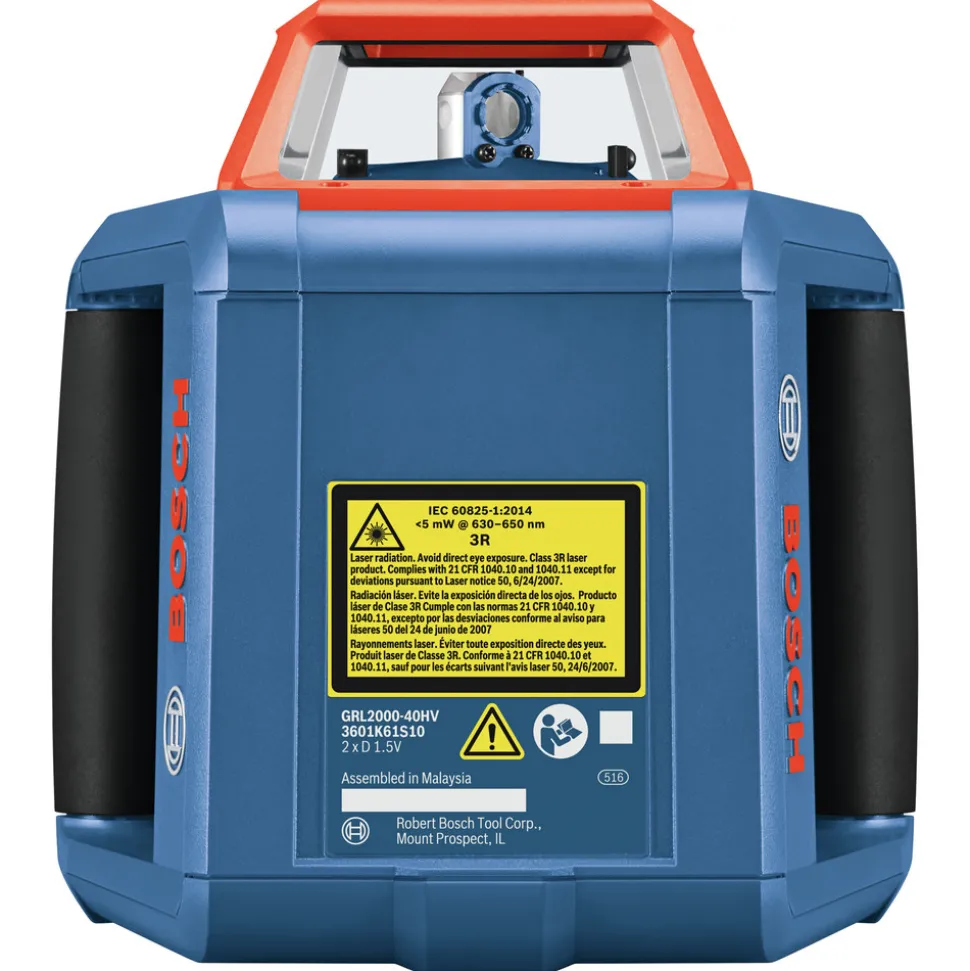 Factory Reconditioned Bosch REVOLVE2000 Self-Leveling Horizontal/Vertical Cordless Rotary Laser Kit