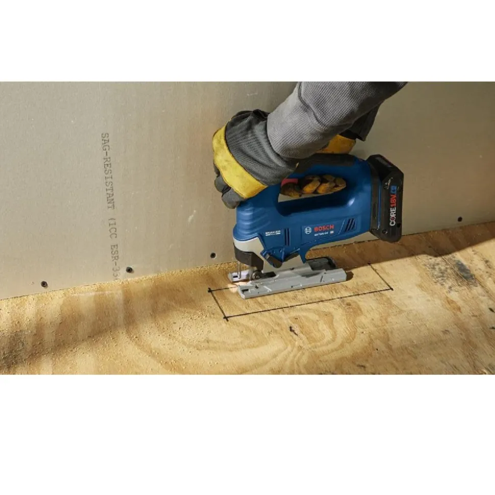 Factory Reconditioned Bosch 18V Brushless Lithium-Ion Cordless Top-Handle Jig Saw (Tool Only)