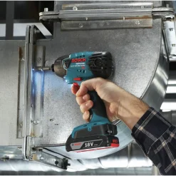 Factory Reconditioned Bosch 18V Lithium-Ion 1/4 in. Impact Driver with SlimPack Batteries