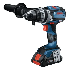 Factory Reconditioned Bosch 18V Brushless EC Connected Ready, Brute Tough Lithium-Ion 1/2 in. Cordless Drill Driver Kit with 2 Compact Batteries (4.0 Ah)