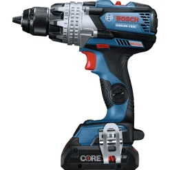 Factory Reconditioned Bosch 18V Brushless EC Connected Ready, Brute Tough Lithium-Ion 1/2 in. Cordless Drill Driver Kit with 2 Compact Batteries (4.0 Ah)