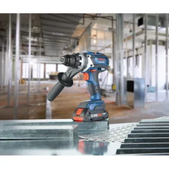 Factory Reconditioned Bosch 18V Brushless EC Connected Ready, Brute Tough Lithium-Ion 1/2 in. Cordless Drill Driver Kit with 2 Compact Batteries (4.0 Ah)