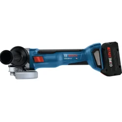 Factory Reconditioned Bosch 18V Brushless 4-1/2 in. - 5 in. Cordless Angle Grinder Kit with (1) CORE18V 8 Ah High Power Battery