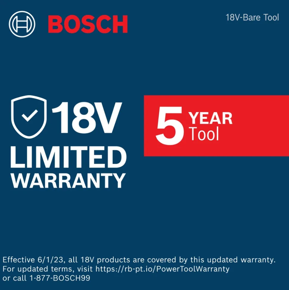 Factory Reconditioned Bosch 18V Brushless Lithium-Ion Blade-Left 6-1/2 in. Cordless Circular Saw (Tool Only)