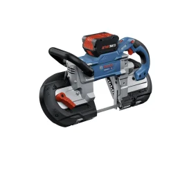 Factory Reconditioned Bosch 18V Brushless Lithium-Ion 5 in. Cordless Band Saw Kit (6 Ah)