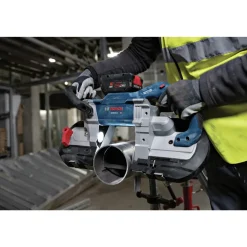 Factory Reconditioned Bosch 18V Brushless Lithium-Ion 5 in. Cordless Band Saw Kit (6 Ah)