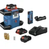 Factory Reconditioned Bosch 18V Lithium-Ion Cordless REVOLVE4000 Self-Leveling Horizontal Rotary Laser Kit (4 Ah)