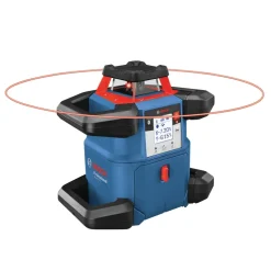 Factory Reconditioned Bosch 18V Lithium-Ion Cordless REVOLVE4000 Self-Leveling Horizontal Rotary Laser Kit (4 Ah)