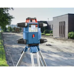 Factory Reconditioned Bosch 18V Lithium-Ion Cordless REVOLVE4000 Self-Leveling Horizontal Rotary Laser Kit (4 Ah)