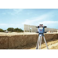 Factory Reconditioned Bosch 18V Lithium-Ion Cordless REVOLVE4000 Self-Leveling Horizontal Rotary Laser Kit (4 Ah)