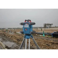 Factory Reconditioned Bosch 18V Lithium-Ion Cordless REVOLVE4000 Self-Leveling Horizontal Rotary Laser Kit (4 Ah)