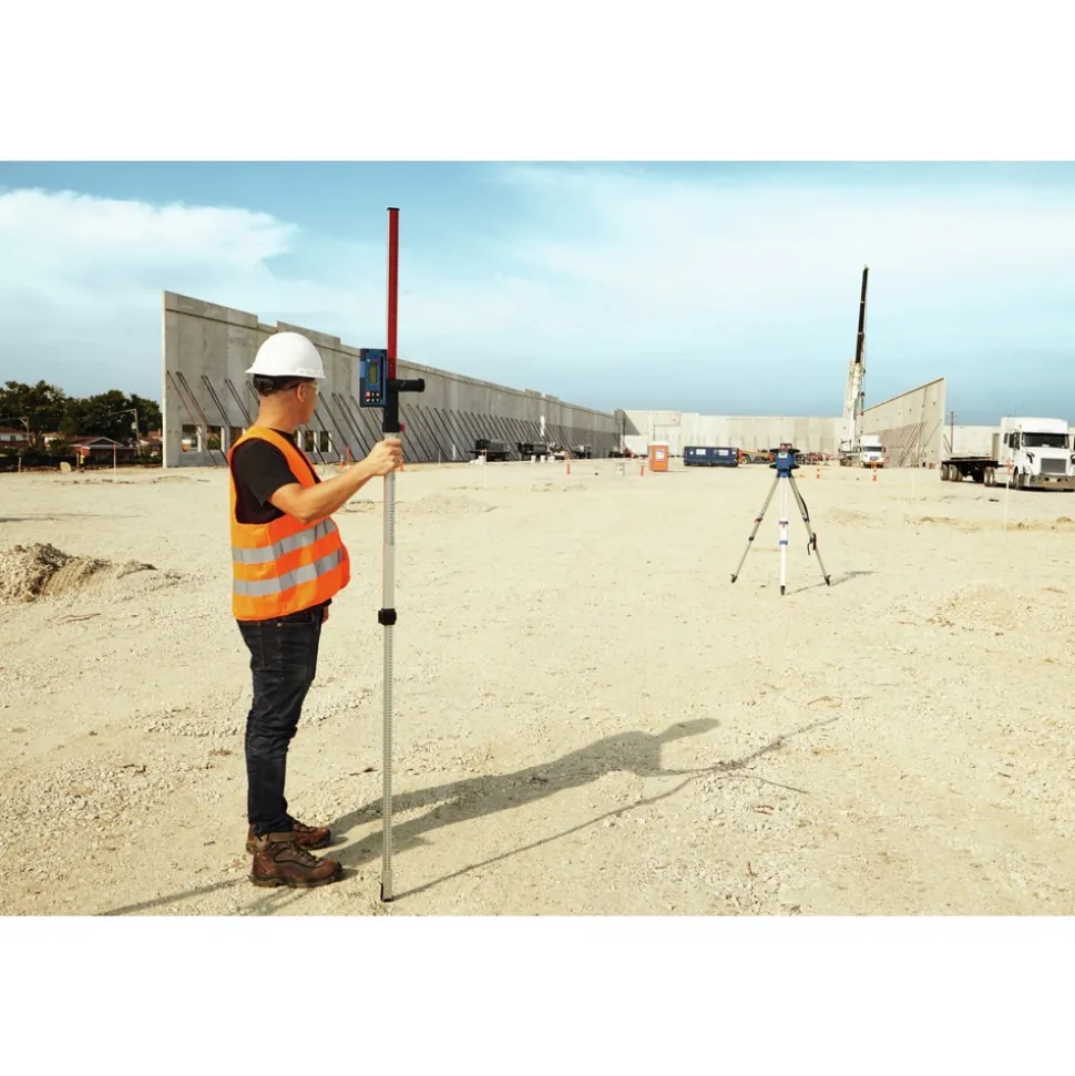 Factory Reconditioned Bosch 18V Lithium-Ion Cordless REVOLVE4000 Self-Leveling Horizontal Rotary Laser Kit (4 Ah)