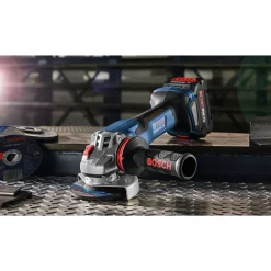 Factory Reconditioned Bosch 18V PROFACTOR Brushless Lithium-Ion 5 - 6 in. Cordless Angle Grinder Kit with Paddle Switch (8 Ah)