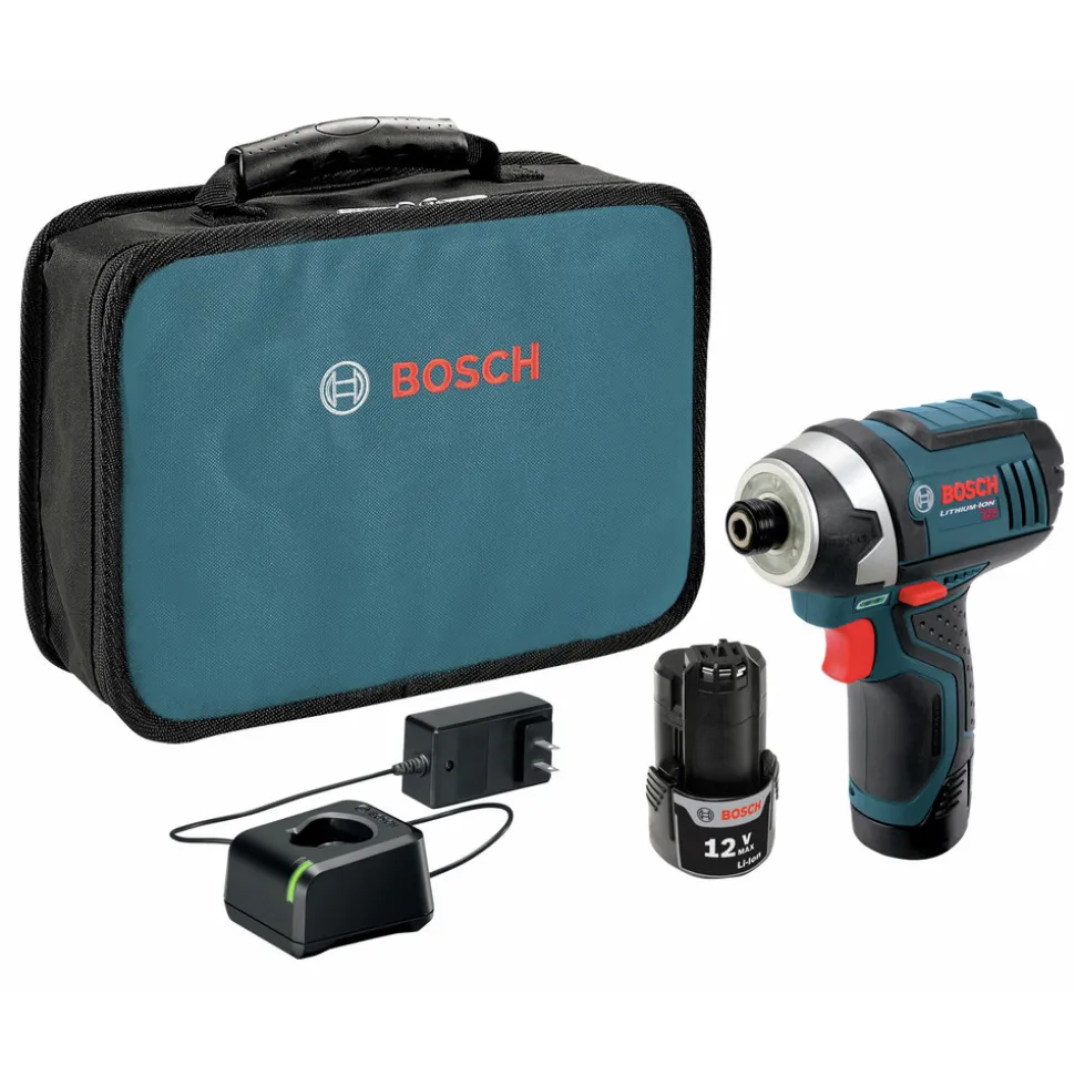 Factory Reconditioned Bosch 12V Max Lithium-Ion Impact Driver