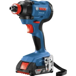 Factory Reconditioned Bosch 18V Freak Lithium-Ion 1/4 in. and 1/2 in. Cordless Two-In-One Bit/Socket Impact Driver Kit (2 Ah)