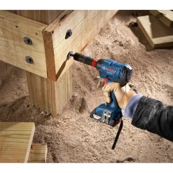 Factory Reconditioned Bosch 18V Freak Lithium-Ion 1/4 in. and 1/2 in. Cordless Two-In-One Bit/Socket Impact Driver Kit (2 Ah)