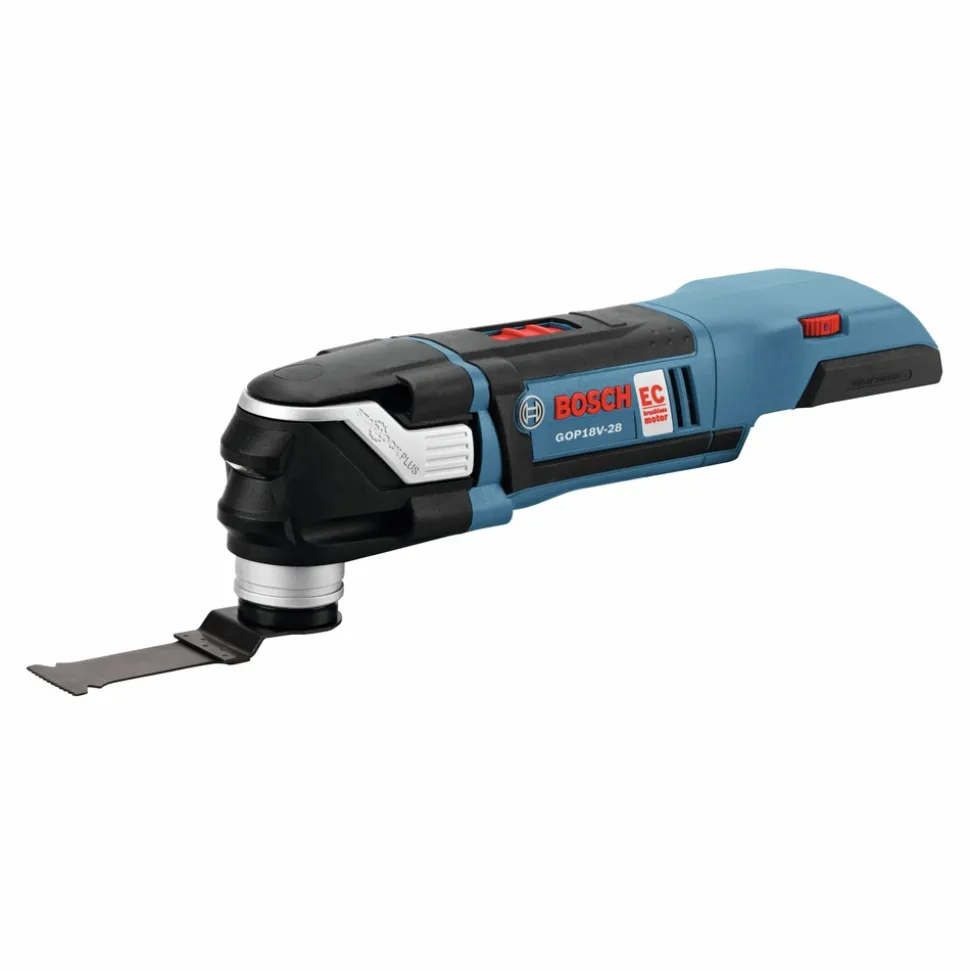 Factory Reconditioned Bosch 18V Brushless Lithium-Ion Cordless Starlock Oscillating Multi-Tool and Drill Driver Combo Kit with 2 Batteries (2 Ah/4 Ah)