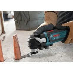 Factory Reconditioned Bosch 18V Brushless Lithium-Ion Cordless Starlock Oscillating Multi-Tool and Drill Driver Combo Kit with 2 Batteries (2 Ah/4 Ah)
