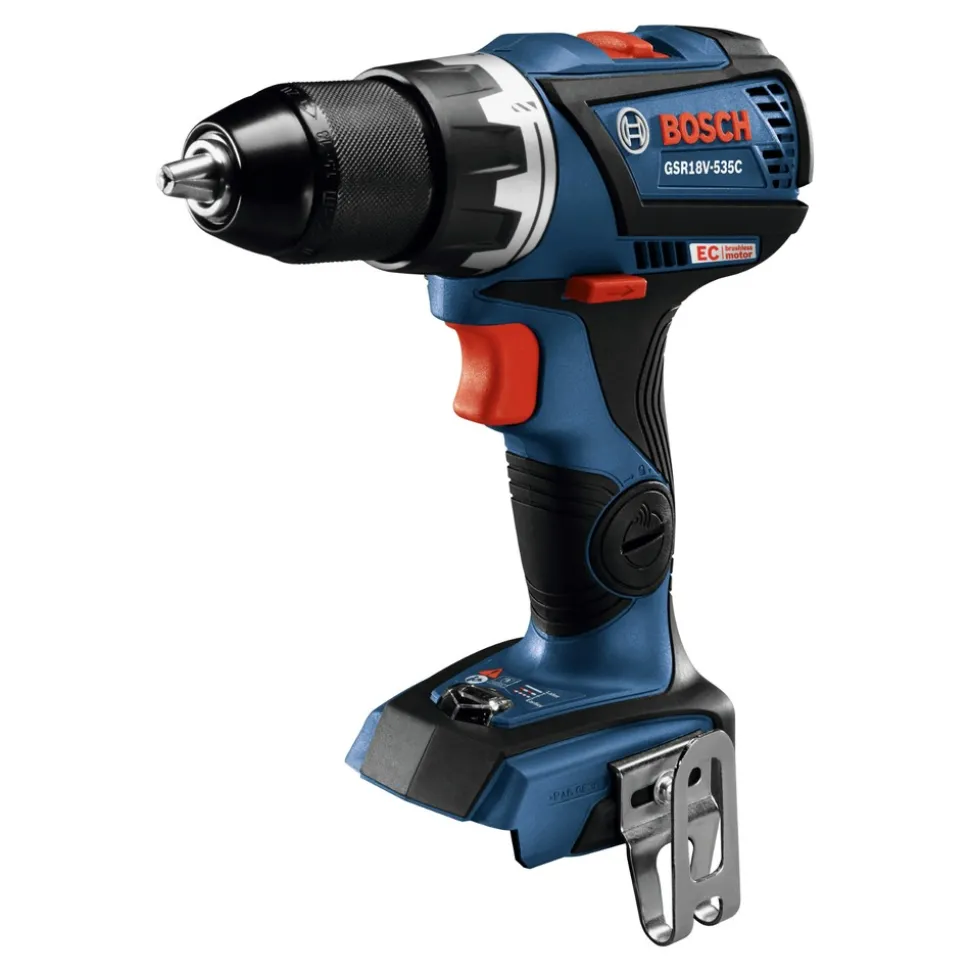 Factory Reconditioned Bosch 18V Brushless Lithium-Ion Cordless Starlock Oscillating Multi-Tool and Drill Driver Combo Kit with 2 Batteries (2 Ah/4 Ah)