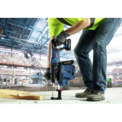 Factory Reconditioned Bosch 18V EC Brushless Lithium-Ion SDS-Plus Bulldog 1 in. Cordless Rotary Hammer Kit (4 Ah)