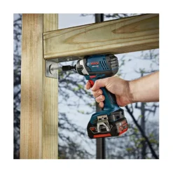 Factory Reconditioned Bosch 18V Lithium-Ion Compact Tough 1/4 in. Hex Impact Driver Kit