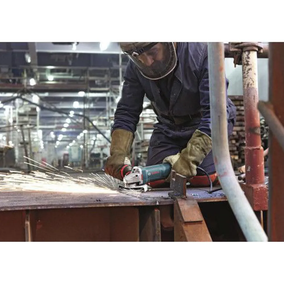 Factory Reconditioned Bosch 13 Amp 6 in. High-Performance Angle Grinder