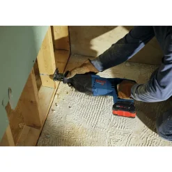 Factory Reconditioned Bosch 18V Lithium-Ion 1-1/8 in. Cordless D-Handle Reciprocating Saw Kit (4 Ah)