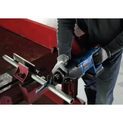 Factory Reconditioned Bosch 18V Lithium-Ion 1-1/8 in. Cordless D-Handle Reciprocating Saw Kit (4 Ah)