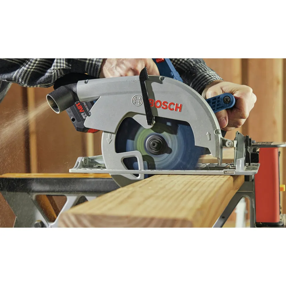 Factory Reconditioned Bosch 18V PROFACTOR Strong Arm Brushless Lithium-Ion 7-1/4 in. Cordless Circular Saw Kit (8 Ah)