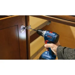 Factory Reconditioned Bosch 18V Lithium-Ion Brushless 1/2 in. Cordless Compact Drill Driver Kit with 2 Batteries (2 Ah)