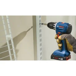 Factory Reconditioned Bosch 18V Lithium-Ion Brushless 1/2 in. Cordless Compact Drill Driver Kit with 2 Batteries (2 Ah)