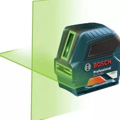 Factory Reconditioned Bosch Green-Beam Self-Leveling Cross-Line Laser