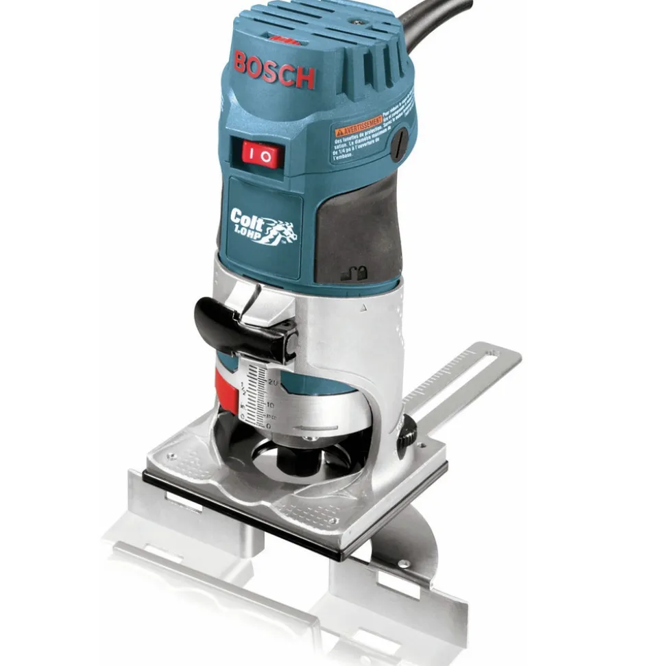Factory Reconditioned Bosch 120V 5.6 Amp 1 HP Colt Variable Speed Corded Palm Router Kit