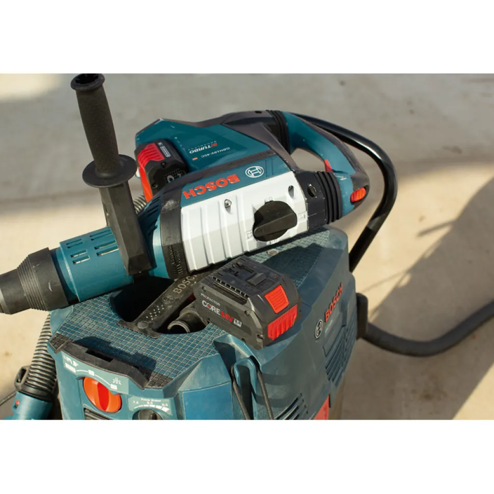 Factory Reconditioned Bosch PROFACTOR 18V Hitman Connected-Ready SDS-max Brushless Lithium-Ion 1-7/8 in. Cordless Rotary Hammer Kit with 2 Batteries (8.0 Ah)