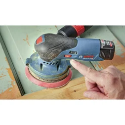 Factory Reconditioned Bosch 12V Max Brushless Lithium-Ion 5 in. Cordless Random Orbit Sander (Tool Only)
