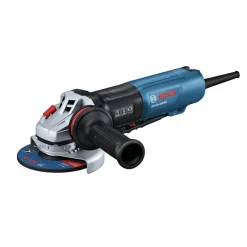 Factory Reconditioned Bosch 120V 13 Amp 5 in. Corded Angle Grinder with Brake and No Lock-On Paddle Switch